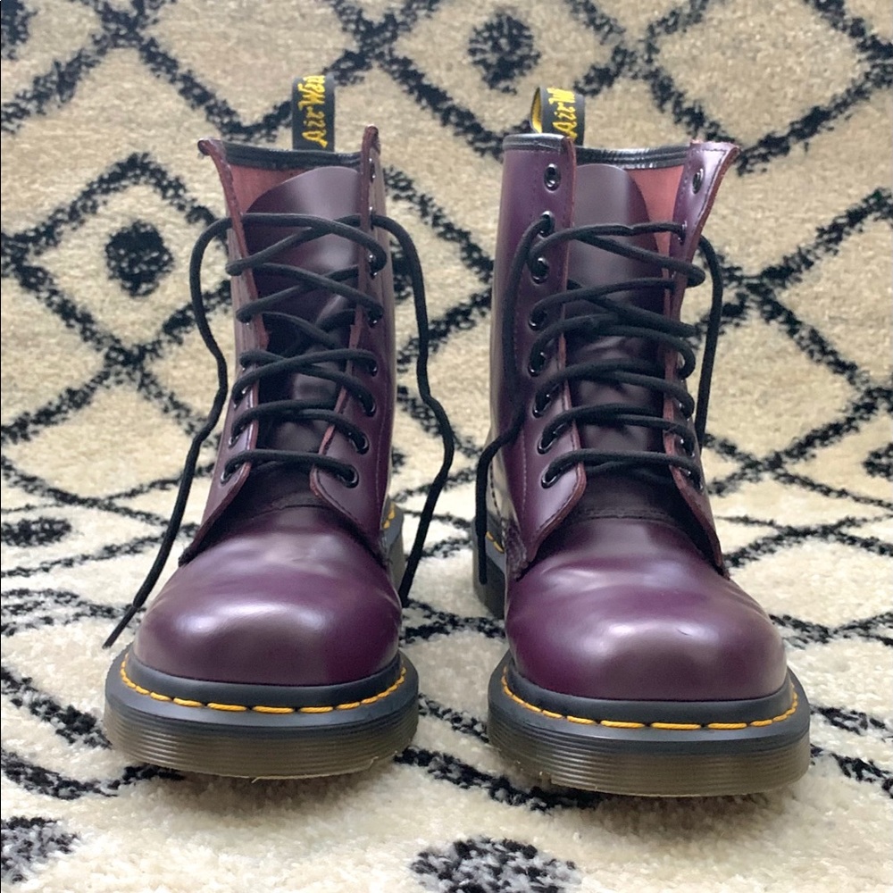 Women’s 1460 Dr. Martens Purple Boots Size 8 (US)